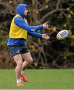 16 December 2013; Leinster's Brendan Macken during squad training ahead of their Celtic League 2013/14, Round 10, match against Edinburgh on Friday. Leinster Rugby Squad Training & Press Briefing, Rosemount, UCD, Belfield, Dublin. Picture credit: Ramsey Cardy / SPORTSFILE