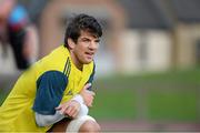 17 December 2013; Munster's Donncha O'Callaghan during squad training ahead of their Celtic League 2013/14, Round 10, game against the Scarlets on Saturday. Munster Rugby Squad Training, University of Limerick, Limerick. Picture credit: Diarmuid Greene / SPORTSFILE
