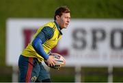 17 December 2013; Munster's Cathal Sheridan during squad training ahead of their Celtic League 2013/14, Round 10, game against the Scarlets on Saturday. Munster Rugby Squad Training, University of Limerick, Limerick. Picture credit: Diarmuid Greene / SPORTSFILE