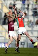17 March 2005; Eoin Larkin, James Stephens, in action against Emmet Caulfield, Athenry. AIB All-Ireland Club Senior Hurling Championship Final, Athenry v James Stephens, Croke Park, Dublin. Picture credit; Brian Lawless / SPORTSFILE