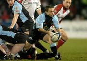 4 March 2005; Graeme Bevoridge, Glasgow Rugby. Celtic League 2004-2005, Pool 1, Ulster v Glasgow Rugby, Ravenhill, Belfast. Picture credit; Matt Browne / SPORTSFILE