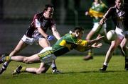 19 March 2005; Willie Kirby, Kerry, in action against Damien Healy, Westmeath. Allianz National Football League, Division 1A, Kerry v Westmeath, Austin Stack Park, Tralee, Co. Kerry. Picture credit; Matt Browne / SPORTSFILE