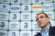 19 December 2013; Republic of Ireland manager Martin O'Neill speaking during a press conference. Carlton Hotel, Blanchardstown, Dublin. Picture credit: Ramsey Cardy / SPORTSFILE