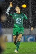 21 December 2013; Dan Parks, Connacht, celebrates after scoring a late drop goal to win the match against Newport Gwent Dragons. Celtic League 2013/14, Round 10, Connacht v Newport Gwent Dragons, Sportsground, Galway. Picture credit: Ray Ryan / SPORTSFILE