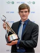 21 December 2013; Martyn Irvine, gold medallist at the World Track Cycling Championships, who was nominated for sports person of the year, in attendance at the RTÉ Sports Awards 2013. RTÉ Studios, Donnybrook, Dublin. Photo by Sportsfile