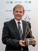 21 December 2013; St. Patrick's manager Liam Buckley who was nominated for manager of the year, in attendance at the RTÉ Sports Awards 2013. RTÉ Studios, Donnybrook, Dublin. Photo by Sportsfile