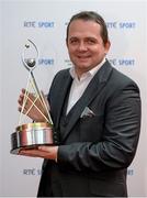 21 December 2013; Clare hurling manager Davy Fitzgerald who was named RTÉ Sports Manager of the Year, in attendance at the RTÉ Sports Awards 2013. RTÉ Studios, Donnybrook, Dublin. Photo by Sportsfile
