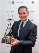 21 December 2013; Dublin football manager Jim Gavin who was nominated for manager of the year, in attendance at the RTÉ Sports Awards 2013. RTÉ Studios, Donnybrook, Dublin. Photo by Sportsfile