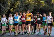 22 December 2013; Competitors begin the Woodie's DIY 30K Race Walking Championships of Ireland. St Anne's Park, Dublin. Picture credit: Ramsey Cardy / SPORTSFILE