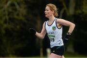 22 December 2013; Brenda Gannon, Hyde Park Harriers, competing in the Woodie's DIY 20K Race Walking Championships of Ireland. St Anne's Park, Dublin. Picture credit: Ramsey Cardy / SPORTSFILE