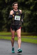 22 December 2013; Second placed Brendan Boyce, Letterkenny A.C., Co. Donegal, competing in the Woodie's DIY 30K Race Walking Championships of Ireland. St Anne's Park, Dublin. Picture credit: Ramsey Cardy / SPORTSFILE