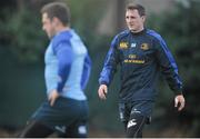23 December 2013; Leinster's Darren Hudson during squad training ahead of their Celtic League 2013/14, Round 11, match against Ulster on Saturday. Leinster Rugby Squad Training & Press Briefing, Rosemount, UCD, Belfield, Dublin. Picture credit: Ramsey Cardy / SPORTSFILE