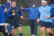 23 December 2013; Leinster forwards coach Jono Gibbes during squad training ahead of their Celtic League 2013/14, Round 11, match against Ulster on Saturday. Leinster Rugby Squad Training & Press Briefing, Rosemount, UCD, Belfield, Dublin. Picture credit: Ramsey Cardy / SPORTSFILE