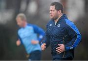 23 December 2013; Leinster's Michael Bent during squad training ahead of their Celtic League 2013/14, Round 11, match against Ulster on Saturday. Leinster Rugby Squad Training & Press Briefing, Rosemount, UCD, Belfield, Dublin. Picture credit: Ramsey Cardy / SPORTSFILE