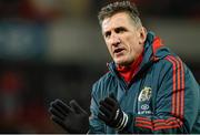 27 December 2013; Munster head coach Rob Penney ahead of the game. Celtic League 2013/14, Round 11, Munster v Connacht, Thomond Park, Limerick. Picture credit: Diarmuid Greene / SPORTSFILE