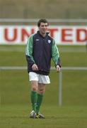 22 March 2005; Roy Keane, Republic of Ireland, in action during squad training. Malahide FC, Malahide, Dublin. Picture credit; David Maher / SPORTSFILE