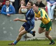 20 March 2005; Conal Keaney, Dublin, in action against Damien Diver, Donegal. Allianz National Football League, Division 1A, Dublin v Donegal, Parnell Park, Dublin. Picture credit; Brian Lawless / SPORTSFILE