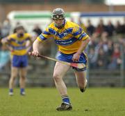 13 March 2005; Niall Gilligan, Clare. Allianz National Hurling League, Division 1A, Clare v Galway, Cusack Park, Ennis, Co. Clare. Picture credit; Ray McManus / SPORTSFILE