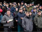 29 December 2013; Spectators watch on during the second day of the Abbeyfeale Coursing Meeting in Co. Limerick. Picture credit: Stephen McCarthy / SPORTSFILE