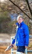 30 December 2013; Leinster's Leo Cullen ahead of Leinster Rugby Squad Training, UCD, Belfield, Dublin. Picture credit: Pat Murphy / SPORTSFILE