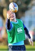 30 December 2013; Leinster's Brian O'Driscoll in action during Leinster Rugby Squad Training, UCD, Belfield, Dublin. Picture credit: Pat Murphy / SPORTSFILE