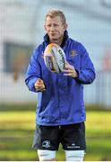 30 December 2013; Leinster's Leo Cullen during Leinster Rugby Squad Training, UCD, Belfield, Dublin. Picture credit: Pat Murphy / SPORTSFILE