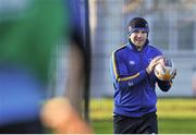 30 December 2013; Leinster's Shane Jennings during Leinster Rugby Squad Training, UCD, Belfield, Dublin. Picture credit: Pat Murphy / SPORTSFILE