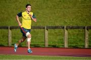30 December 2013; Munster's Conor Murray trains separate from team-mates during squad training ahead of their Celtic League game against Ulster on Friday. Munster Rugby Squad Training, University of Limerick, Limerick. Picture credit: Diarmuid Greene / SPORTSFILE