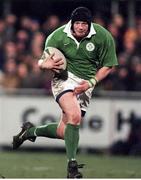 5 February 1999; David Corkery, Ireland. Representative Match, Ireland A v France A, Donnybrook, Dublin. Picture credit: Matt Browne / SPORTSFILE