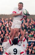 6 March 1999; Tim Rodber, England, in action against Ireland. Five Nations Rugby Championship, Ireland v England, Lansdowne Road, Dublin. Picture credit: Matt Browne / SPORTSFILE