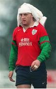 3 March 1999; Ireland's Keith Wood, pictured during training. Ireland Rugby Squad Training, Dr. Hickey Park, Greystones, Co. Wicklow. Picture credit: Brendan Moran / SPORTSFILE