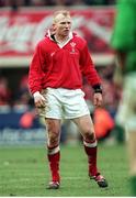 20 February 1999; Neil Jenkins Wales. Five Nations Rugby Championship, Ireland v Wales, Wembley Stadium, London, England. Picture credit: Brendan Moran / SPORTSFILE