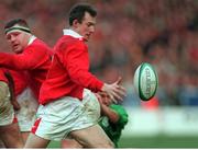 20 February 1999; Robert Howley, Wales. Five Nations Rugby Championship, Ireland v Wales, Wembley Stadium, London, England. Picture credit: Brendan Moran / SPORTSFILE