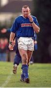 13 February 1999; Trevor Brennan, St. Mary's College, leaves the field after being sent off. AIB League Rugby, St. Mary's College v Shannon, Templeville Road, Dublin. Picture credit: Brendan Moran / SPORTSFILE