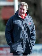 13 March 1999; Clontarf rugby coach Brent Pope. AIB League Rugby, Cork Constitution v Clontarf, Temple Hill, Cork. Picture credit: Damien Eagers / SPORTSFILE