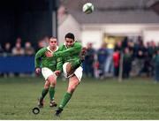 1 April 1999; Jeremy Staunton, Ireland. U/19 Rugby World Cup, Ireland v New Zeland, Brewery Field, Bridgend, Wales. Picture credit: Matt Browne / SPORTSFILE