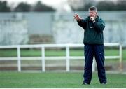 2 February 1999; Warren Gatland, Ireland rugby coach. Ireland Rugby Squad Training, Dr Hickey Park, Greystones, Co. Wicklow. Picture credit: Brendan Moran / SPORTSFILE