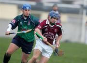 4 March 2005; Gerry O'Grady, NUIG, in action against Kiernan Murphy, Limerick IT. Datapac Fitzgibbon Cup Semi-Final, Limerick IT v NUI Galway, Limerick Institute of Technology, Limerick. Picture credit; Kieran Clancy / SPORTSFILE