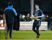 31 December 2013; Dublin goalkeeper Stephen Cluxton is substituted during the game. Annual Football Challenge 2014, Dublin v Dublin Blue Stars, Round Towers GAA Club, Clondalkin, Dublin. Picture credit: David Maher / SPORTSFILE