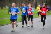 1 January 2014; Competitors in action during the 2014 Tom Brennan Memorial Trophy 5K Road Race. Phoenix Park, Dublin. Picture credit: Tomás Greally / SPORTSFILE