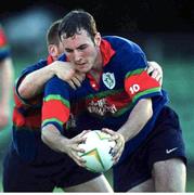 26 May 1999; Ireland's Girvan Dempsey is tackled by Jonathan Bell during squad training. Ireland Rugby Squad Training, Cranbrook School, Rose Bay Sydney, Australia. Picture credit: Matt Browne / SPORTSFILE