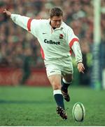6 March 1999; Jonny Wilkinson, England. Five Nations Rugby Championship, Ireland v England, Lansdowne Road, Dublin. Picture credit: Brendan Moran / SPORTSFILE