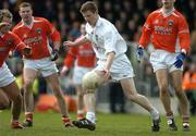 27 March 2005; Karl Ennis, Kildare, in action against Armagh. Allianz National Football League, Division 1B, Armagh v Kildare, St. Oliver Plunkett Park, Crossmaglen, Co. Armagh.. Picture credit; Brendan Moran / SPORTSFILE