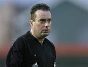28 March 2005; David Malcolm, referee. Setanta Cup, Group 2, Cork City v Shelbourne, Turners Cross, Cork. Picture credit; David Maher / SPORTSFILE