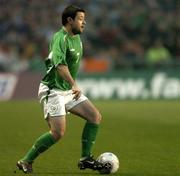 29 March 2005; Andy Reid, Republic of Ireland. International Friendly, Republic of Ireland v China, Lansdowne Road, Dublin Picture credit; Pat Murphy / SPORTSFILE