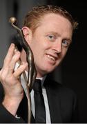 8 November 2013; Kerry footballer Colm Cooper with his 2013 GAA GPA All-Star award, sponsored by Opel, at the 2013 GAA GPA All-Star Awards in Croke Park, Dublin. Picture credit: Piaras Ó Mídheach / SPORTSFILE