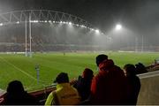 27 December 2013; Spectators look on during the game. Celtic League 2013/14, Round 11, Munster v Connacht, Thomond Park, Limerick. Picture credit: Diarmuid Greene / SPORTSFILE