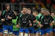 27 December 2013; The Connacht team make their way into the dressing room after their pre-match warm-up. Celtic League 2013/14, Round 11, Munster v Connacht, Thomond Park, Limerick. Picture credit: Diarmuid Greene / SPORTSFILE