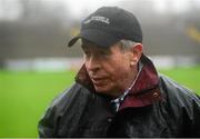 5 January 2014; Fermanagh manager Peter McGrath after a pitch inspection resulted in the game being called off. Power NI Dr. McKenna Cup, Section B, Round 1, Fermanagh v St Mary's, Brewster Park, Enniskillen, Co. Fermanagh. Picture credit: Oliver McVeigh / SPORTSFILE