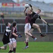 5 January 2014; Greg Higgins, Galway, in action against Conor Griffin, Sligo. FBD League, Section B, Round 1, Galway v Sligo, Tuam Stadium, Tuam, Co. Galway. Picture credit: Ray Ryan / SPORTSFILE